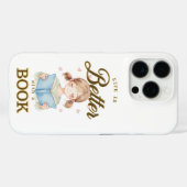 Leven is beter met een boek iPhone hoesje (Achterkant (horizontaal))