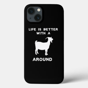 Leven Is Beter Met Een Geitenprint Voor Boeren Tel Case-Mate iPhone Case