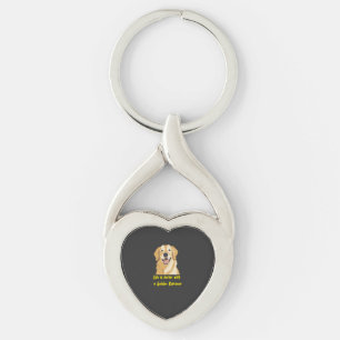 Leven is beter met een Golden Retriever � Hondenli Sleutelhanger
