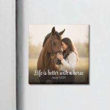 Leven Is Beter Met Een Paard Script Monogram