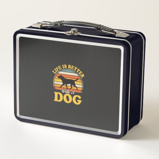 Leven Is Beter Met Een Retro Hond (Voorkant)
