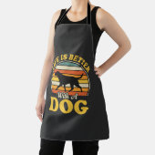 Leven Is Beter Met Een Retro Hond Schort (Insitu)
