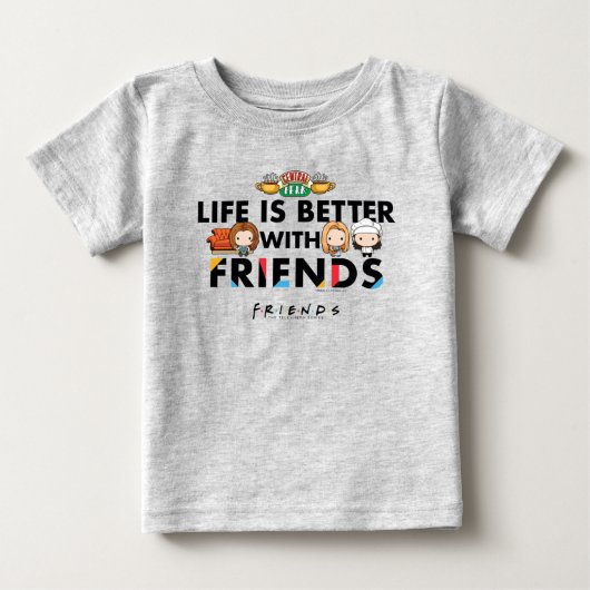 Leven is beter met FRIENDS™ Chibi-kunst (Voorkant)
