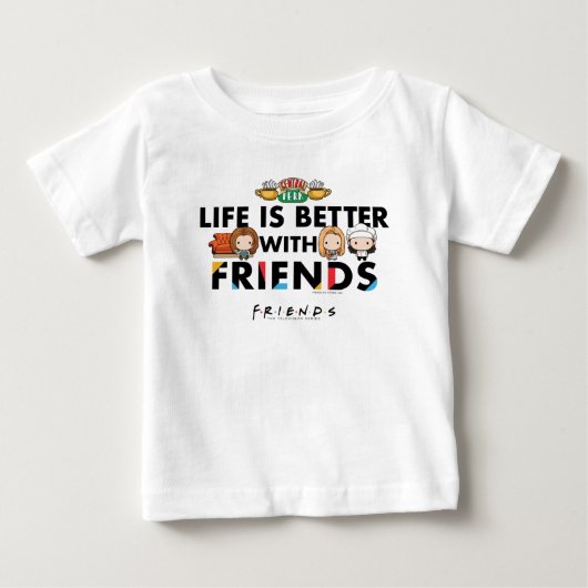 Leven is beter met FRIENDS™ Chibi-kunst (Voorkant)