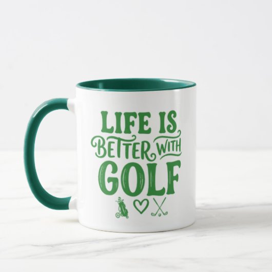 Leven is beter met Golf Mok - Grappig Golfer Cadea (Links)