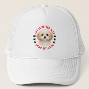 Leven is beter met hond Vaderdag Trucker Pet
