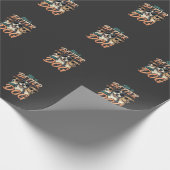 Leven Is Beter Met Hond Vector Cadeaupapier (Hoek)