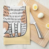 Leven Is Beter Met Katten Doodle Theedoek (Quarter Fold)