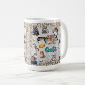 Leven is beter met katten - Personaliseer Koffiemok (Voorkant rechts)