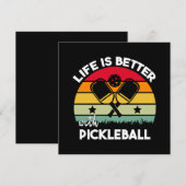 Leven is beter met Pickleball (Voorkant / Achterkant)