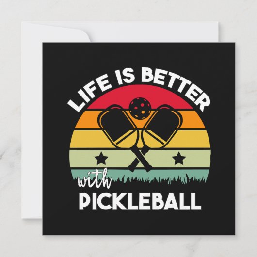 Leven is beter met Pickleball (Voorkant)