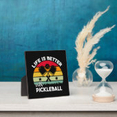 Leven is beter met Pickleball Fotoplaat (Insitu)