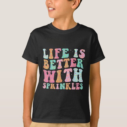 Leven Is Beter Met Spikkels T-shirt (Voorkant)