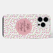 Leven is beter met Tulpen - Patronen iPhone Hoesje (Achterkant horizontaal)