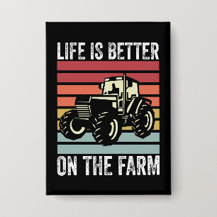 Leven Is Beter Op De Boerderij - Liefhebbers Van B Button
