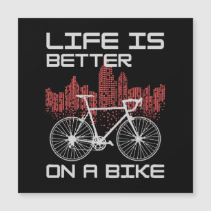 Leven is beter op een fiets