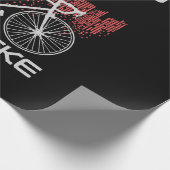 Leven is beter op een fiets cadeaupapier (Hoek)