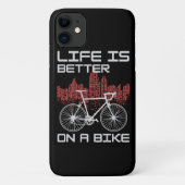 Leven is beter op een fiets Case-Mate iPhone case (Achterkant)