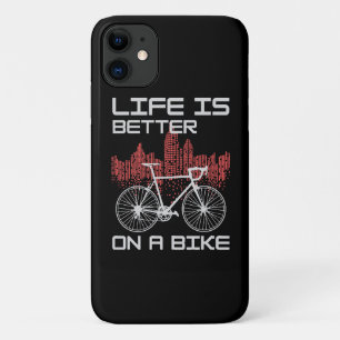 Leven is beter op een fiets Case-Mate iPhone case