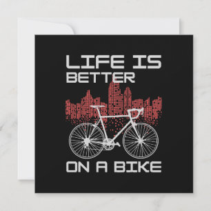 Leven is beter op een fiets kaart