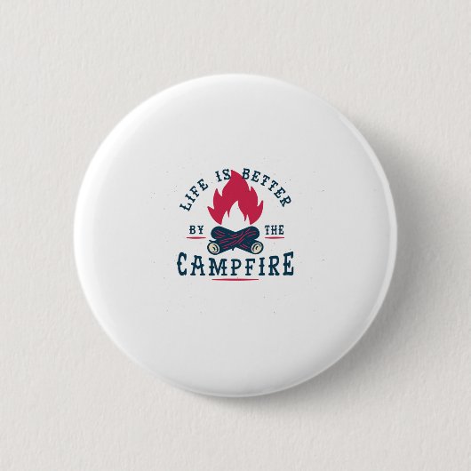 Leven is beter ronde button 5,7 cm (Voorkant)