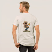 Leven Is Brew-tiful Grappige Bier Cartoon T-shirt (Voorkant)