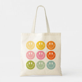 Leven Is Cool Gelukkig Glimlachend Gezicht Emoji Tote Bag