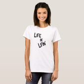 Leven is echt Leven: Voor Reals in het Wit T-shirt (Voorkant volledig)