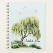 Leven is een droom Boom Vogels Planner (Voorkant)
