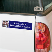 Leven...is een mooie keuze bumpersticker (Op Truck)