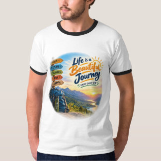 Leven Is Een Mooie Reis T-shirt