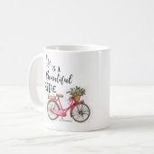 LEVEN IS EEN MOOIE RIDE MOK (Voorkant links)