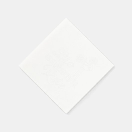 Leven Is Een Mooie Rit BMX Fiets Wielrenner  Servet (Hoek)