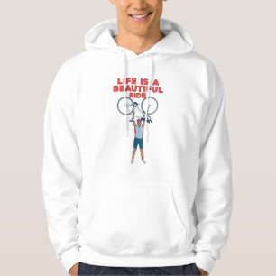 Leven is een mooie rit hoodie