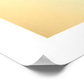 Leven is een reis – Gouden sereniteit  Poster (Hoek)