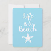 Leven is een strand (Achterkant)