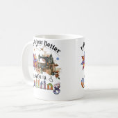 Leven Is Eigenlijk Beter Als IK Quilt Naaimachine Koffiemok (Voorkant links)