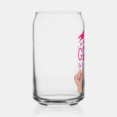 Leven is goed citaat  blikvorm glas (Rechts)