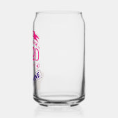 Leven is goed citaat  blikvorm glas (Links)