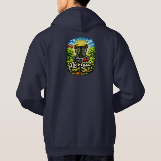 Leven is goed hoodie (Achterkant)