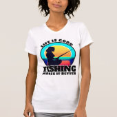 Leven is Goed Vis T-Shirt (Voorkant)