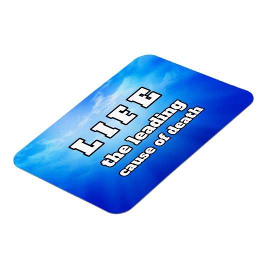 Leven is grappig magneet (Linkerzijde)