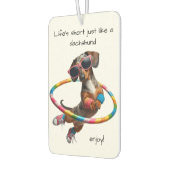 Leven is kort Dachshond Luchtverfrisser (Links)