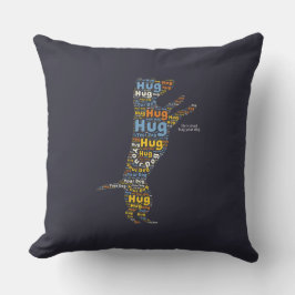 Leven Is Kort Knuffel Je Hond Typografie Kussen