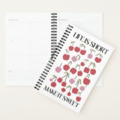 Leven Is Kort Maak Het Zoet Quote Boho Wilde Bloem Planner (Display)