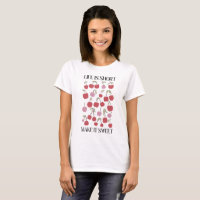 Leven Is Kort Maak Het Zoet Quote Boho Wilde Bloem