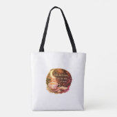 Leven is Leven. V2. T-shirt Tote Bag (Achterkant)
