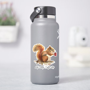 Leven is Moeilijk, Koffie Helpt Gestresseerde Eekh Sticker