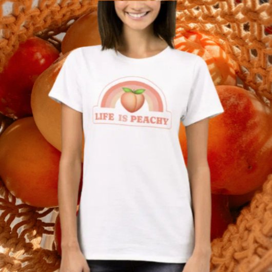 Leven is Perzikachtig T-shirt