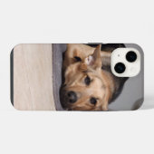 Leven is Ruff Iphone 14 Hoes Hoesje (Achterkant horizontaal)